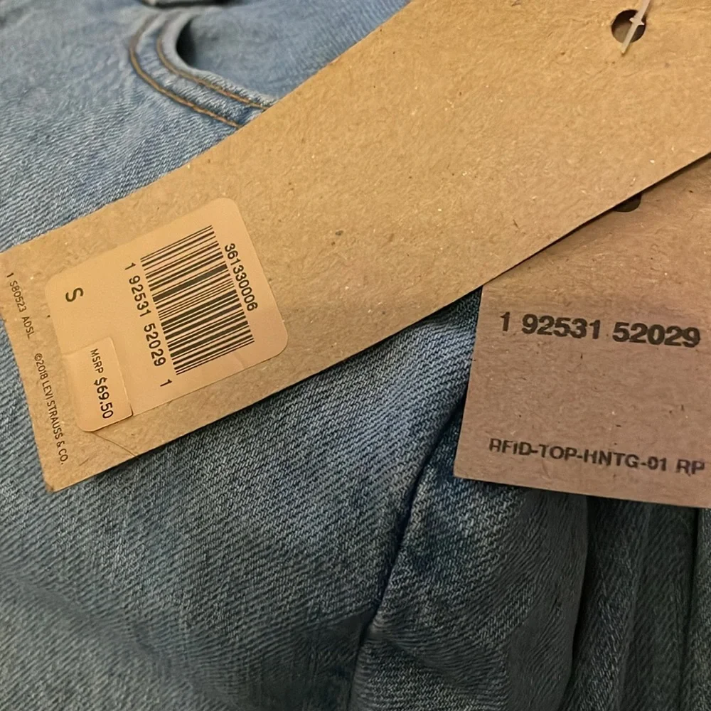 Levi's Light Blue Denim Women's Overalls